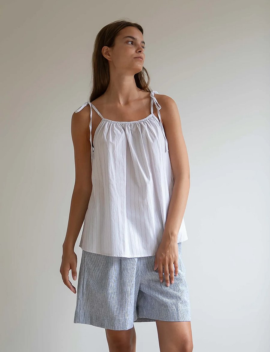 STUDIO FEDER - SIA TOP - Ärmellose tops - bellini - 4