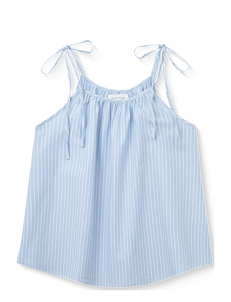 STUDIO FEDER - SIA TOP - tanktops - mattress stripe - 1