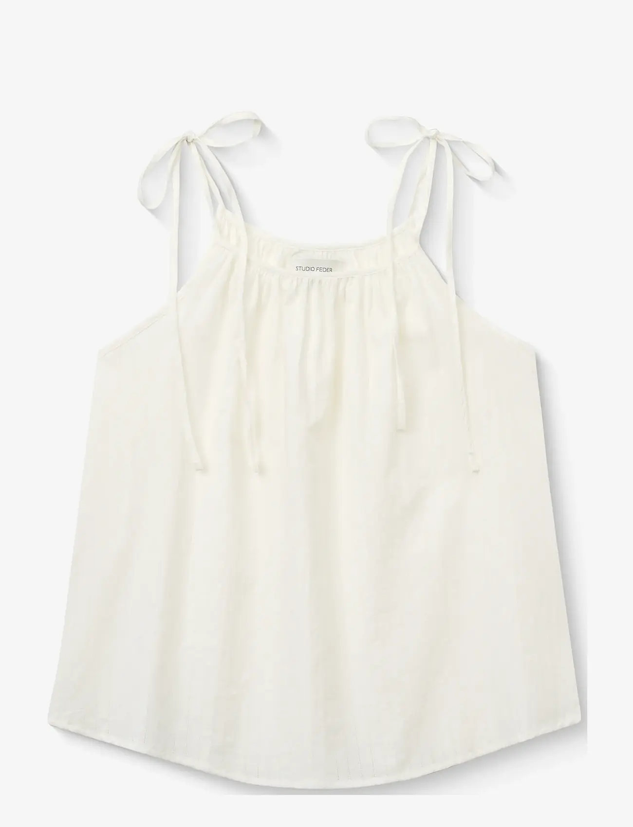 STUDIO FEDER - SIA TOP - tanktops - milk - 1