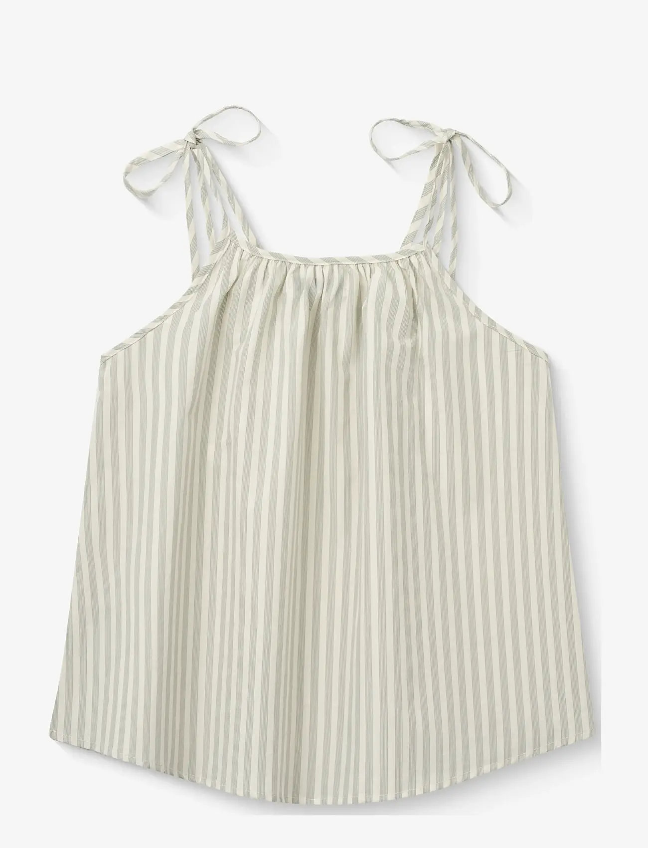 STUDIO FEDER - SIA TOP - Ärmellose tops - soft mint stripe - 2