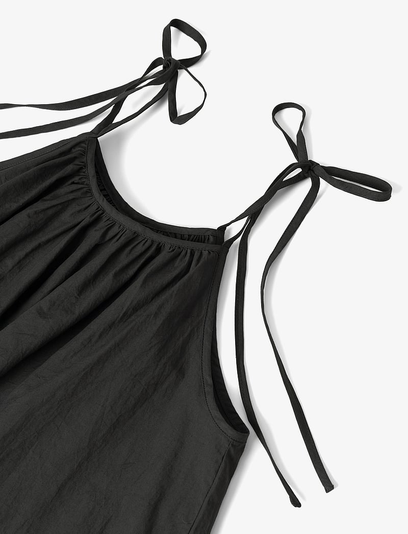 STUDIO FEDER - SIA TOP - POPLIN - Ärmellose tops - black - 2