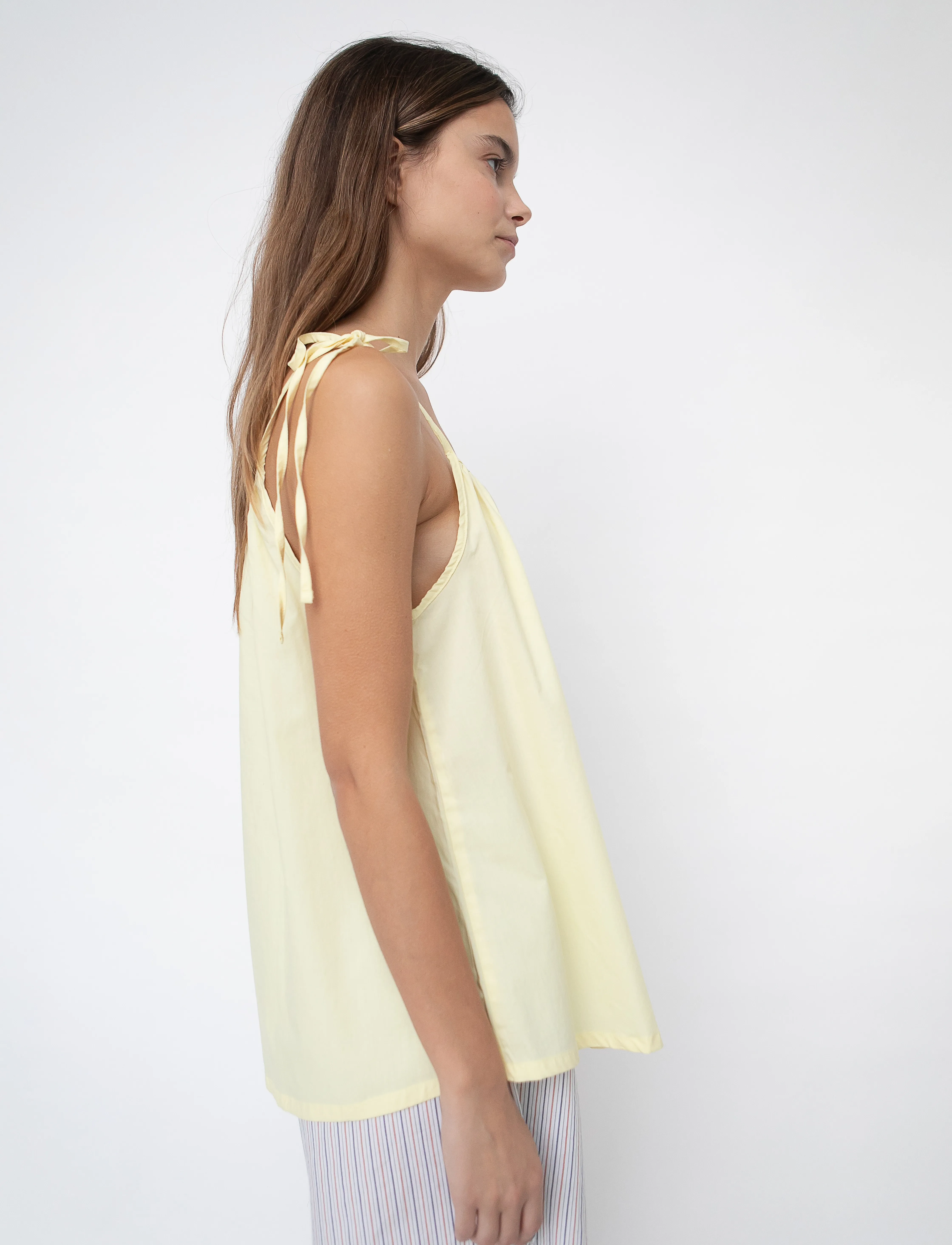 STUDIO FEDER - SIA TOP - POPLIN - lemon sorbet - 4