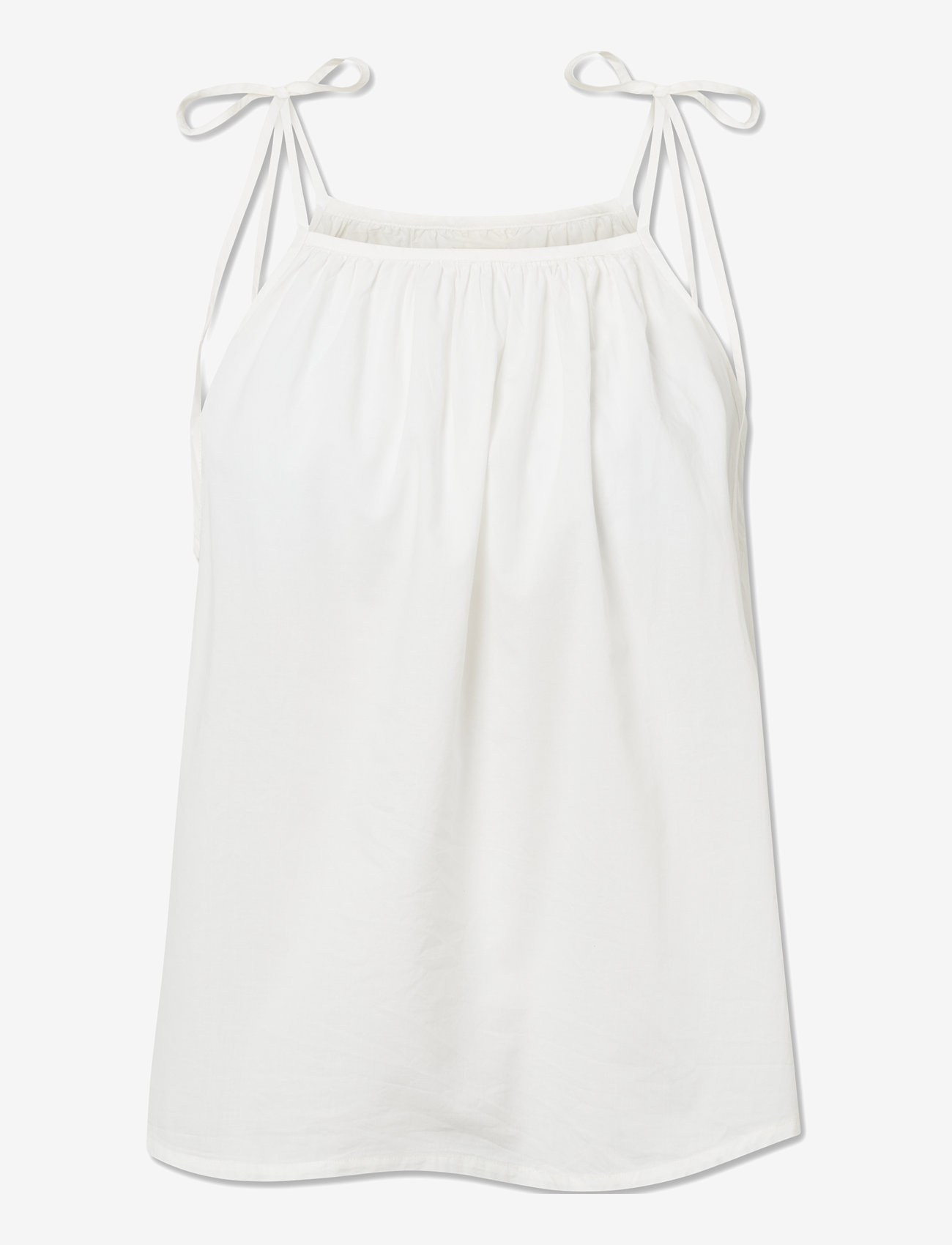 STUDIO FEDER - SIA TOP - POPLIN - Ärmellose tops - white - 1