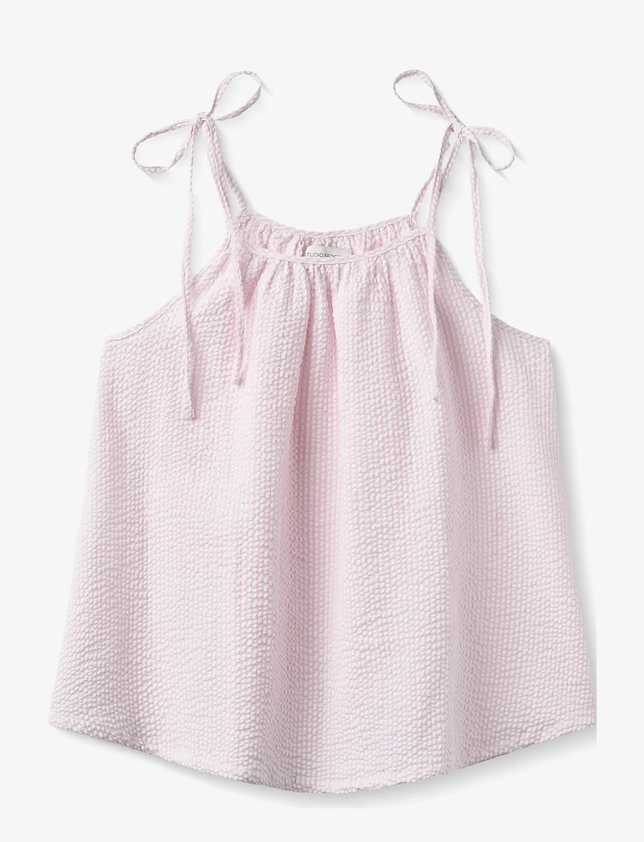 STUDIO FEDER - SIA TOP - SEERSUCKER - tops zonder mouwen - blossom - 1