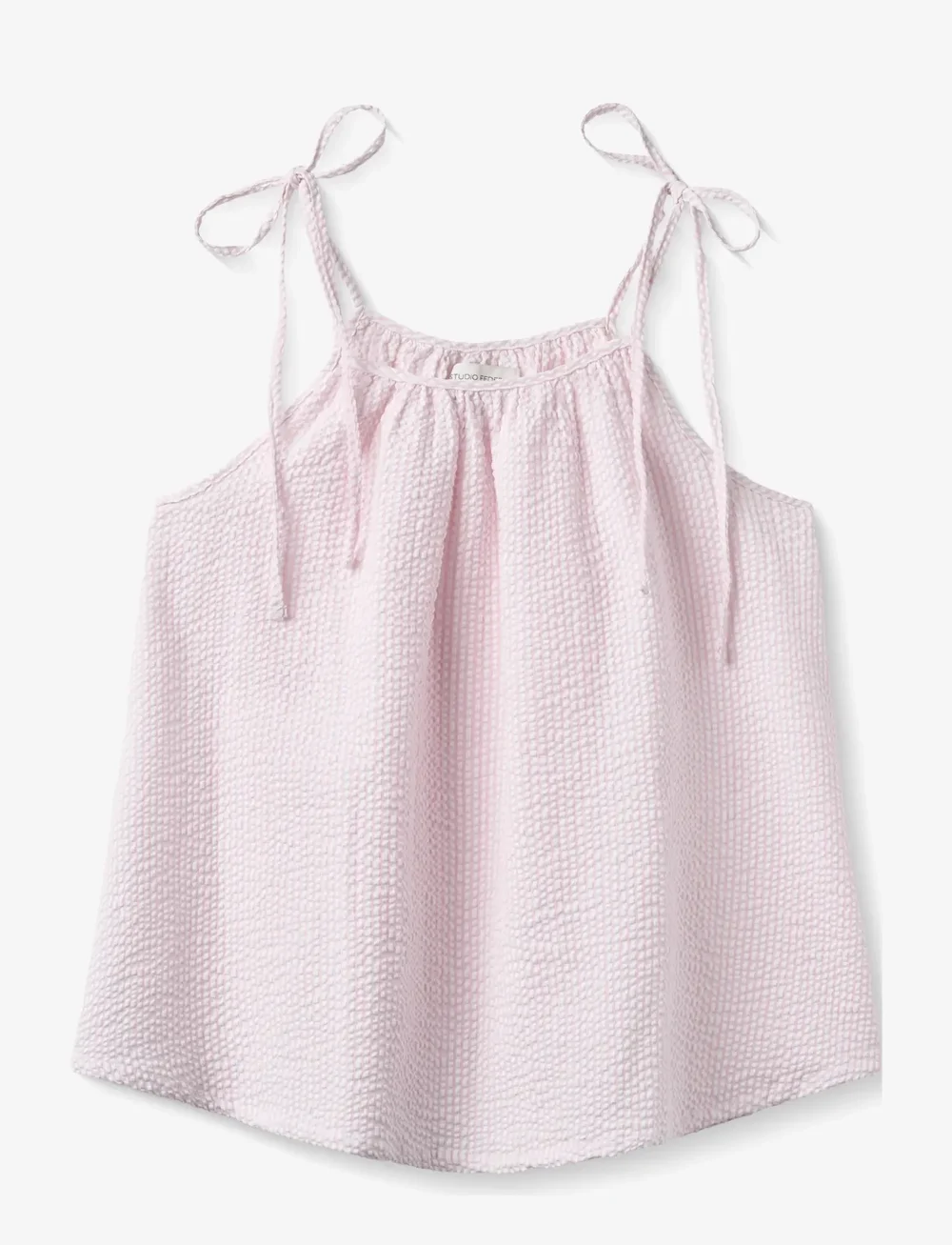 STUDIO FEDER - SIA TOP - SEERSUCKER - tanktops - blossom - 1