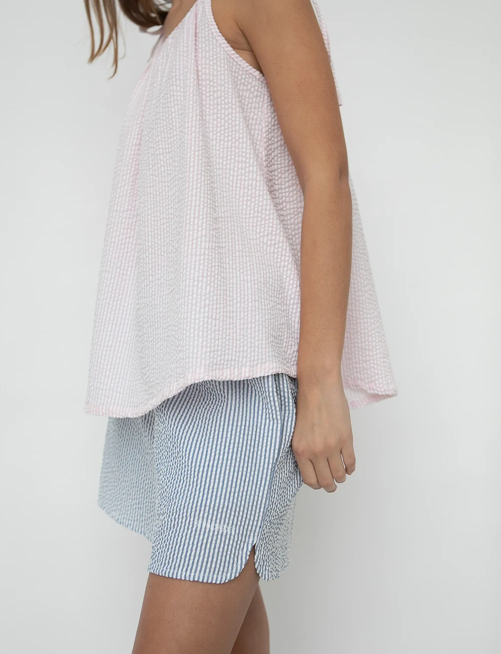 STUDIO FEDER - SIA TOP - SEERSUCKER - tanktops - blossom - 4