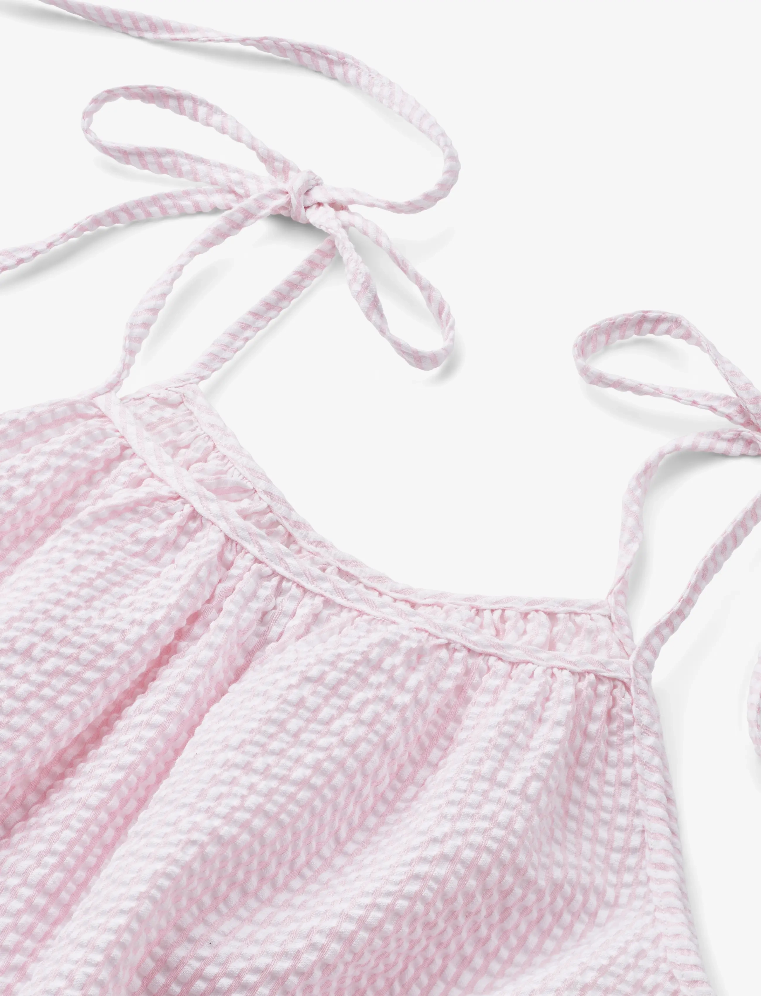 STUDIO FEDER - SIA TOP - SEERSUCKER - tanktops - blossom - 3