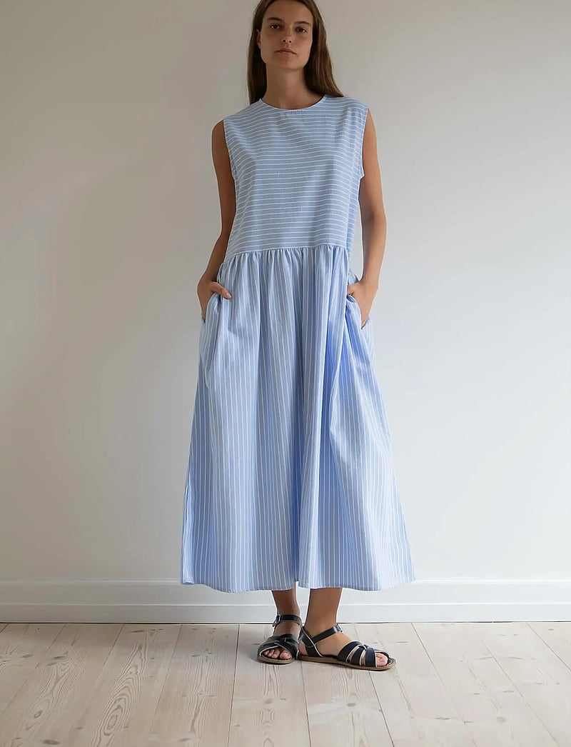 STUDIO FEDER - NOELLE DRESS - angel stripe - 0