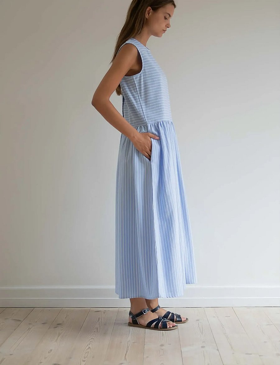 STUDIO FEDER - NOELLE DRESS - sommerkleider - angel stripe - 4