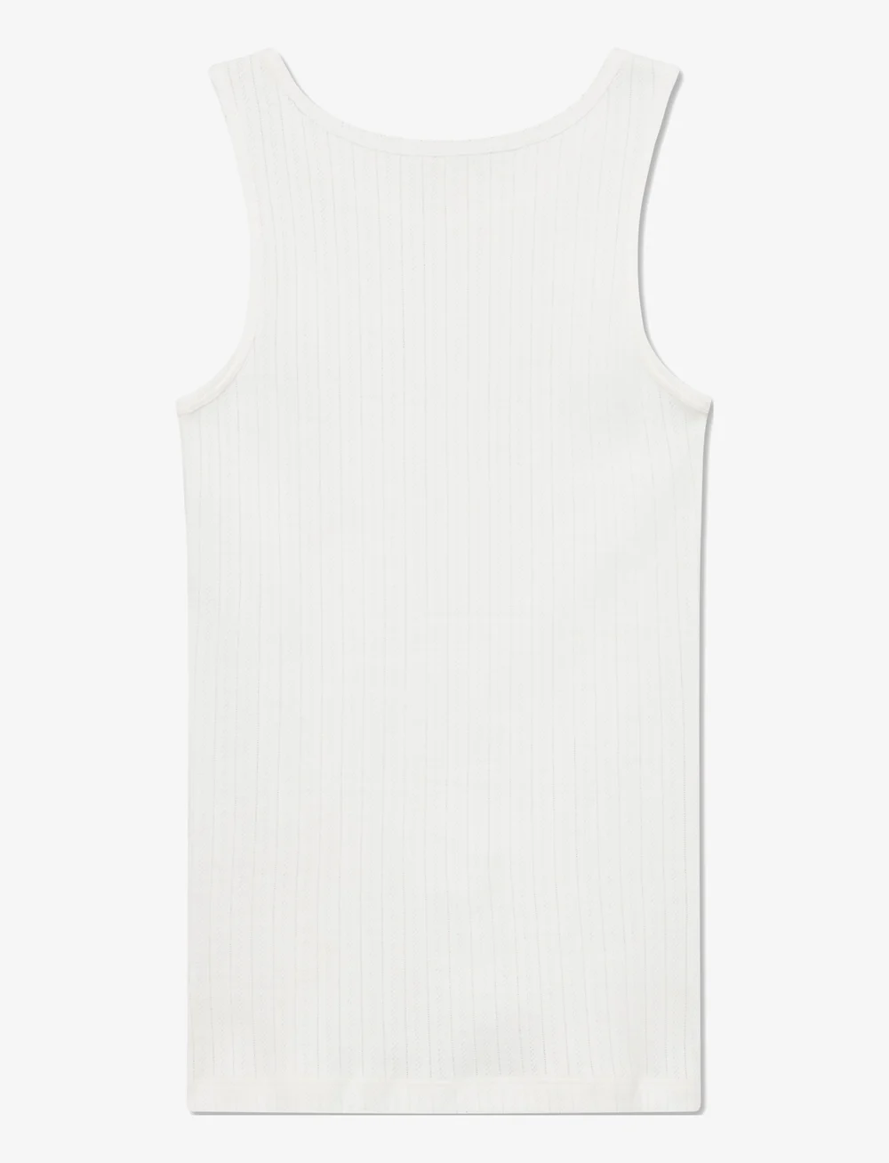 STUDIO FEDER - IRENE TOP - COTTON - tanktops - white - 1