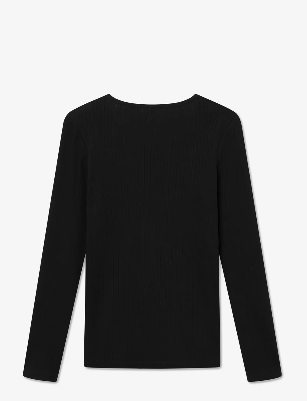 STUDIO FEDER - GERTRUD BLOUSE - COTTON - långärmade blusar - black - 1