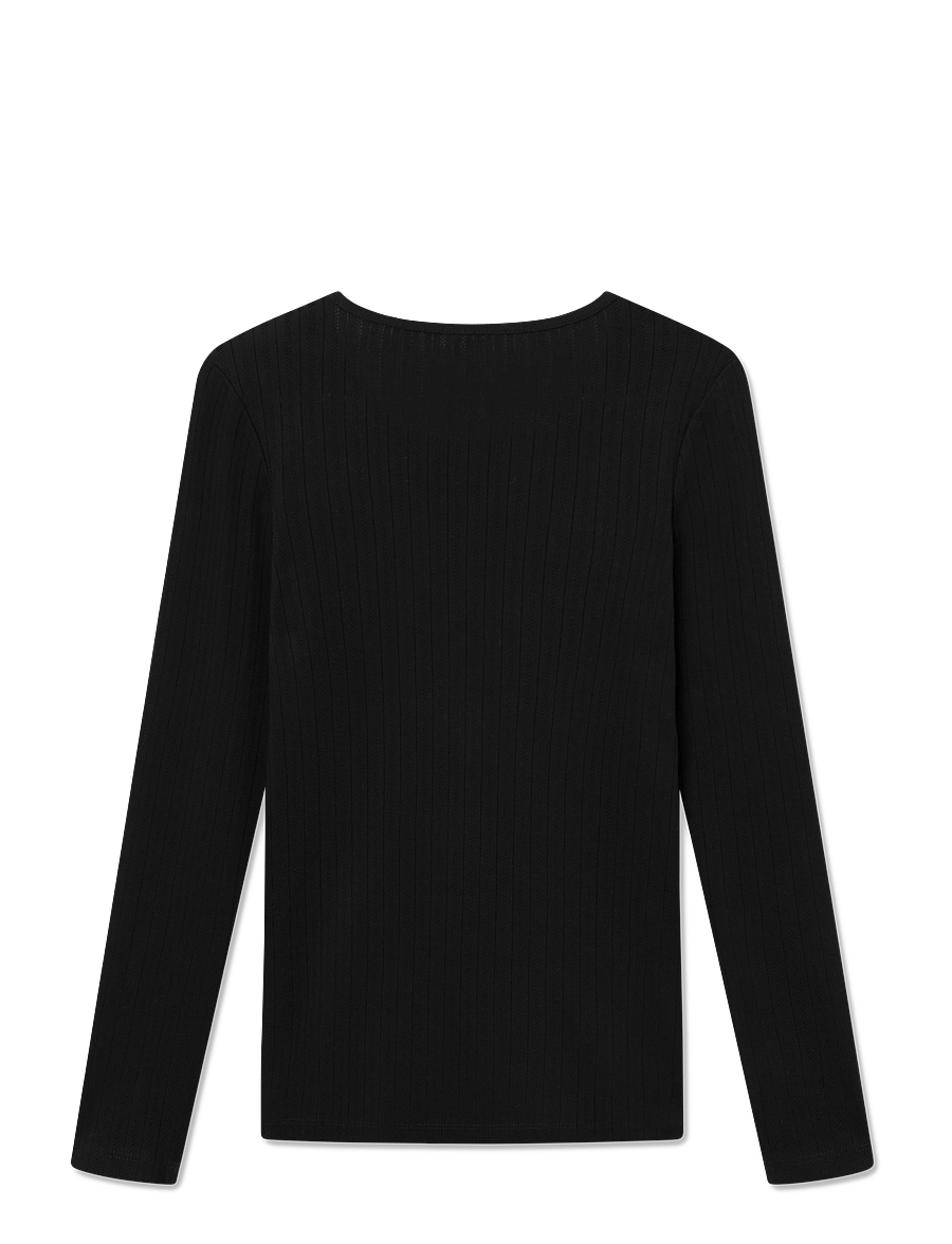 STUDIO FEDER - GERTRUD BLOUSE - blouses à manches longues - black - 1