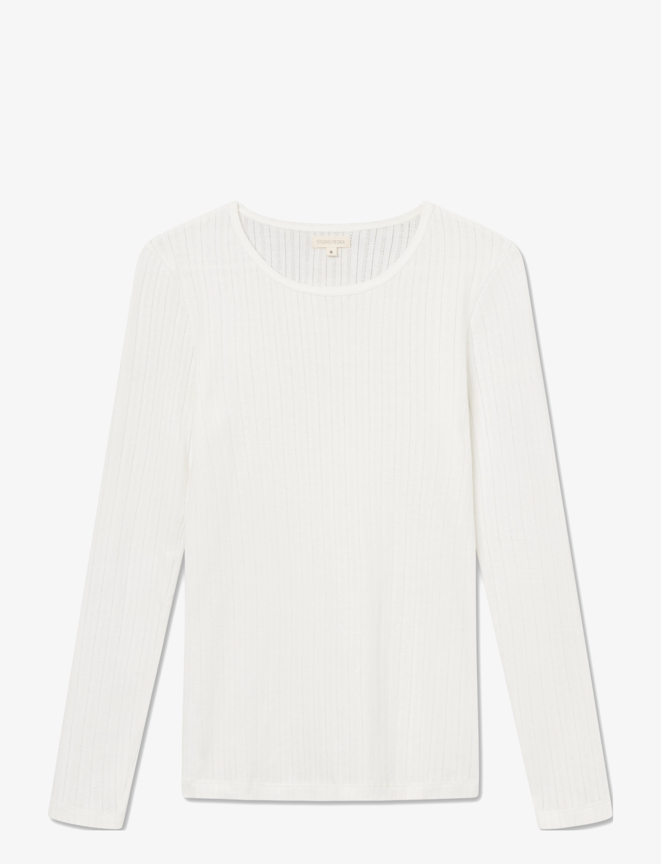 STUDIO FEDER Gertrud-Bluse Weiß - XL - Damen