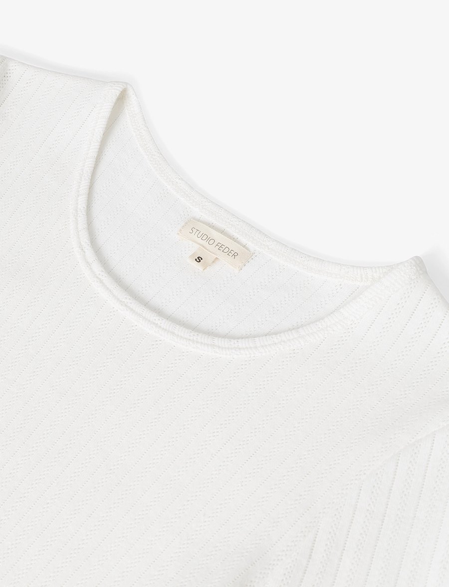 STUDIO FEDER - GERTRUD-BLUS - långärmade blusar - white - 2