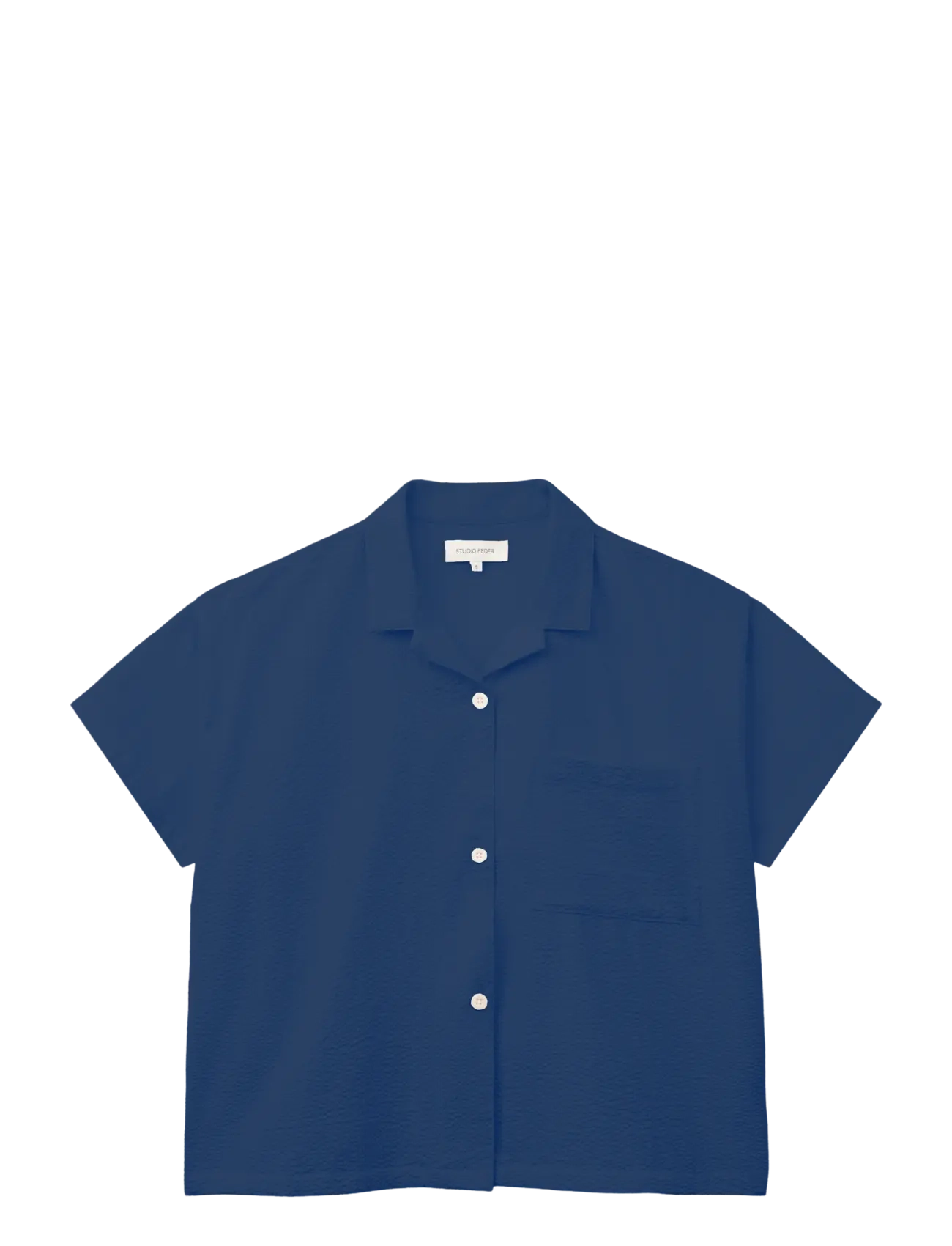 STUDIO FEDER VICTORIA SHIRT - Shirts - NAVY / navy