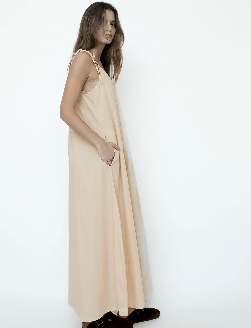 STUDIO FEDER - RIGMOR DRESS - POPLIN - sommerkjoler - ballet - 4