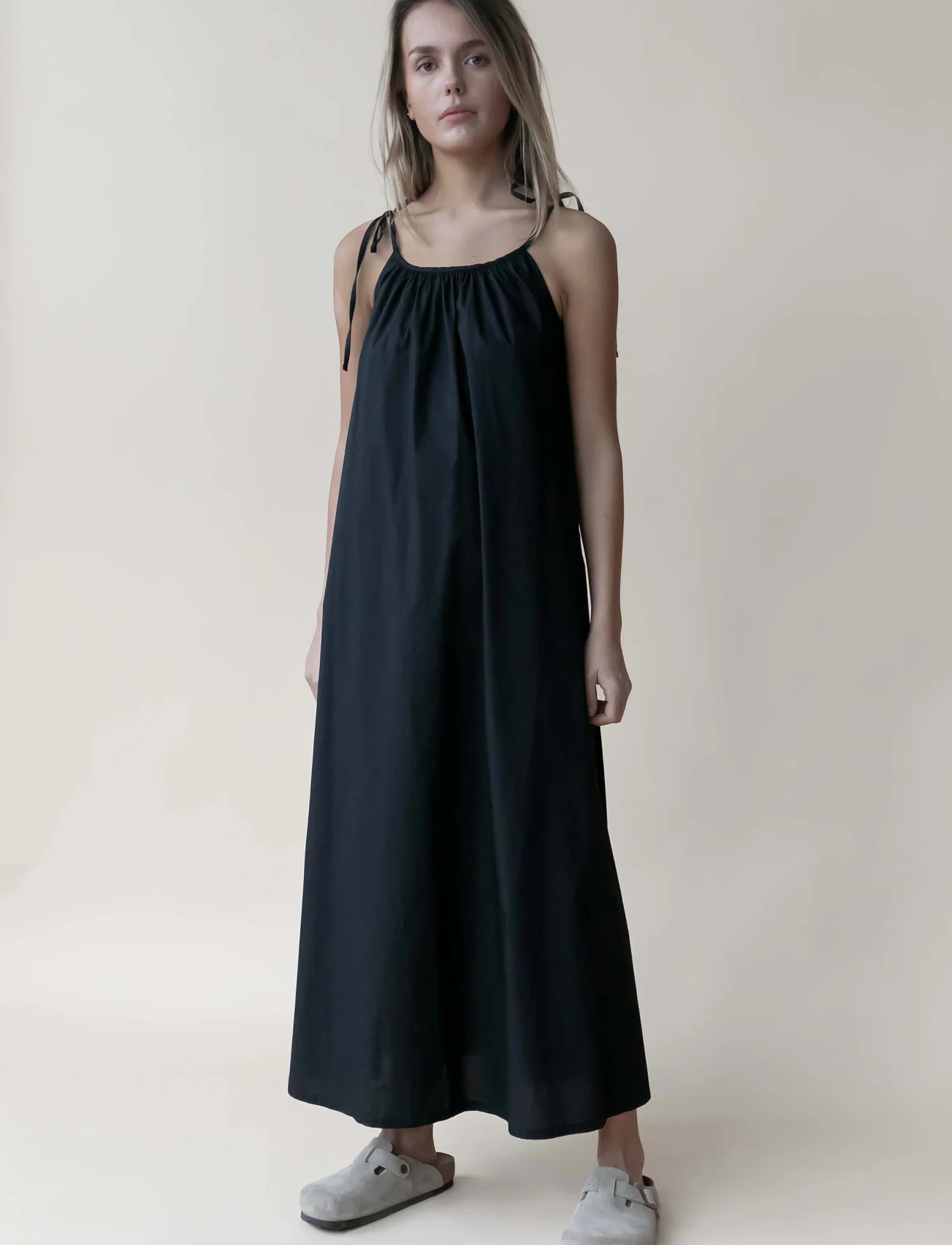STUDIO FEDER - Rigmor Dress - maxi dresses - black - 1