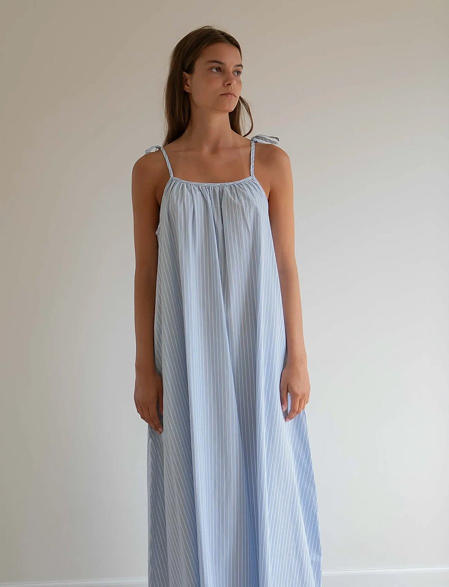 STUDIO FEDER - RIGMOR DRESS - sommerkleider - mattress stripe - 3