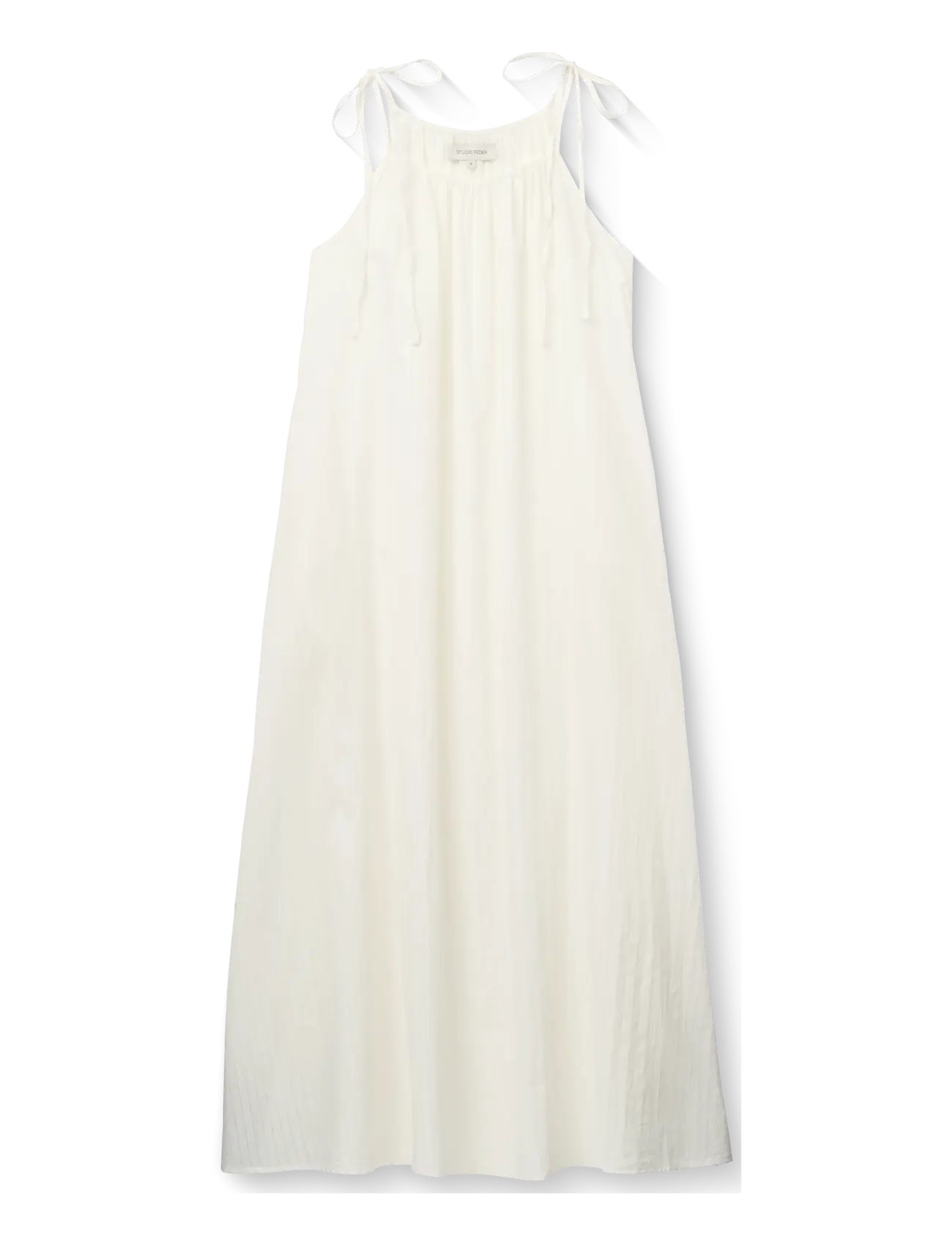 RIGMOR DRESS - POPLIN - MILK