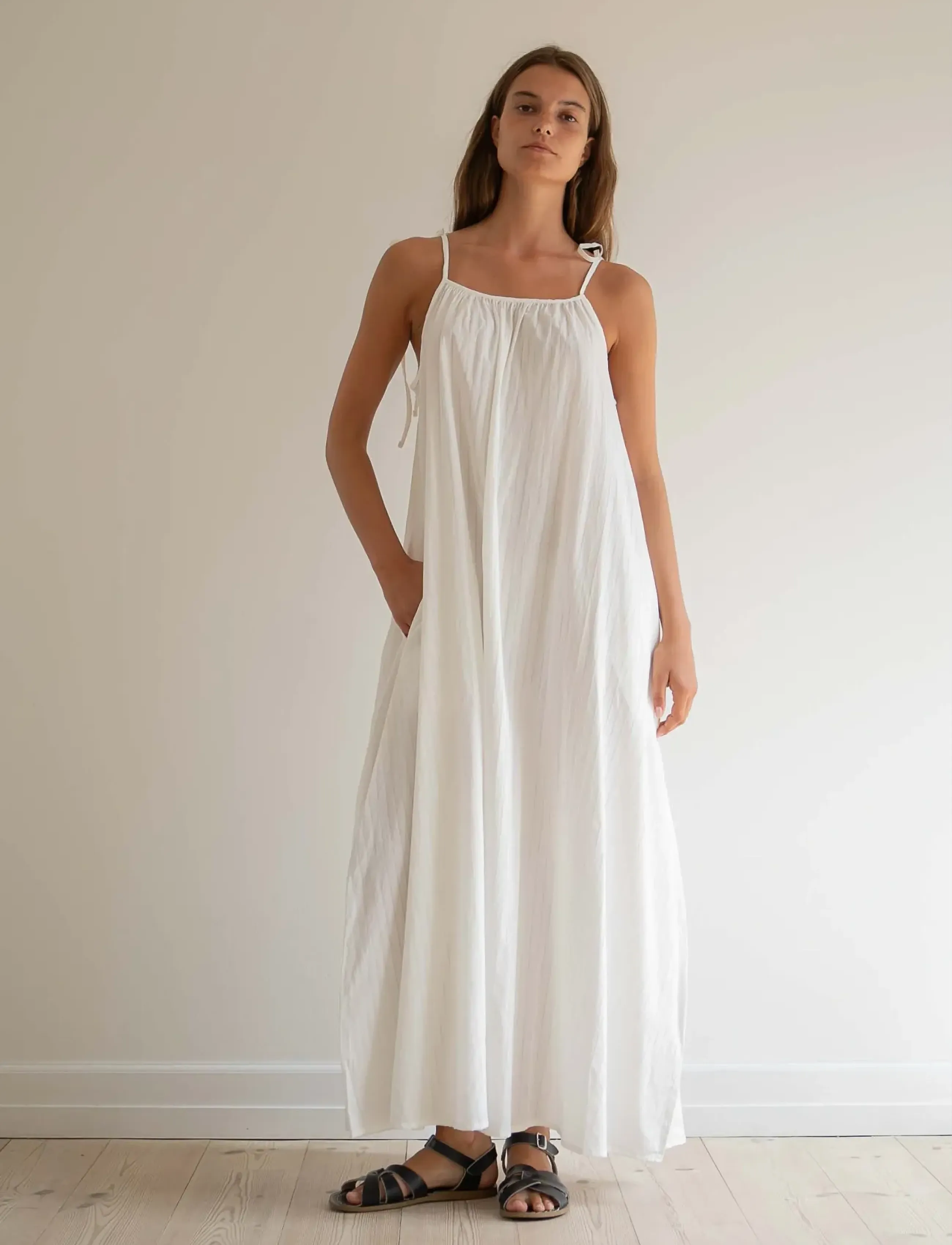 STUDIO FEDER - RIGMOR DRESS - suvekleidid - milk - 3