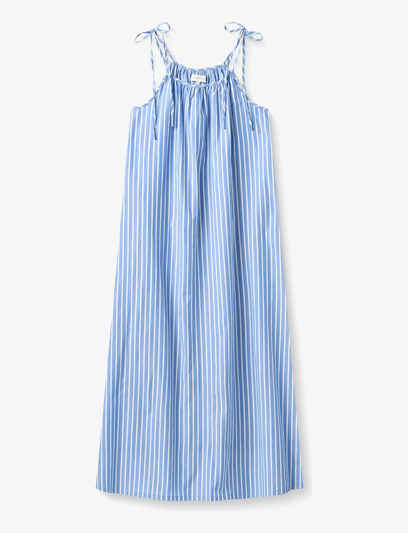 STUDIO FEDER - RIGMOR DRESS - POPLIN - maxikjoler - odden - 1