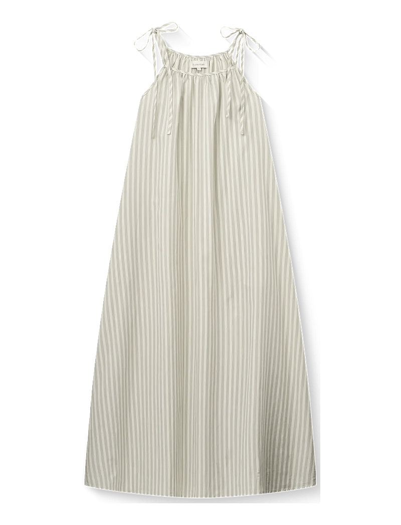STUDIO FEDER - RIGMOR DRESS - summer dresses - soft mint stripe - 1