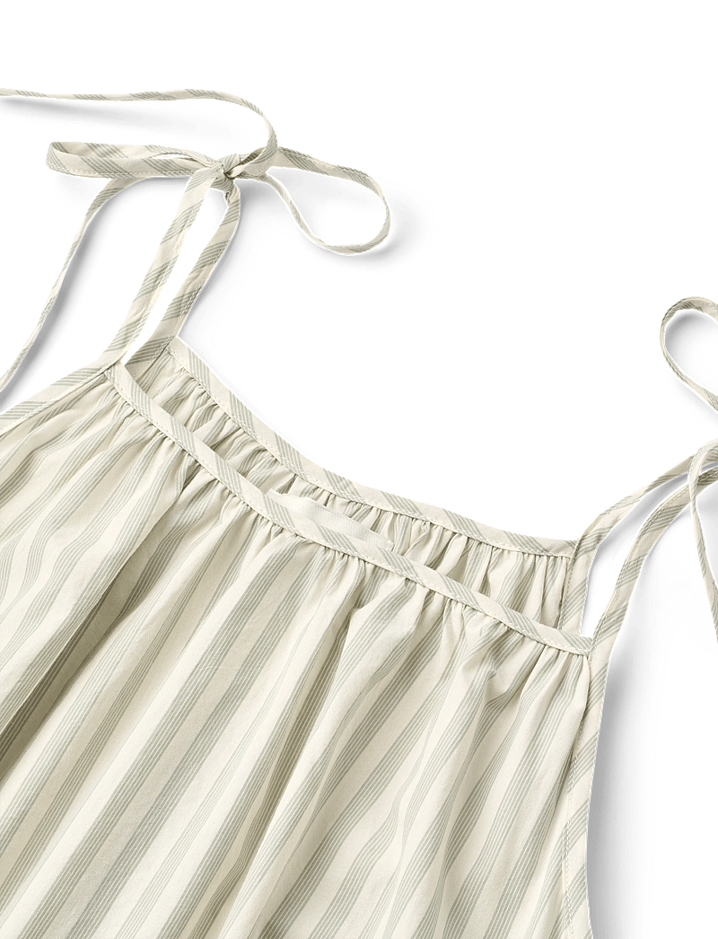STUDIO FEDER - RIGMOR DRESS - summer dresses - soft mint stripe - 4