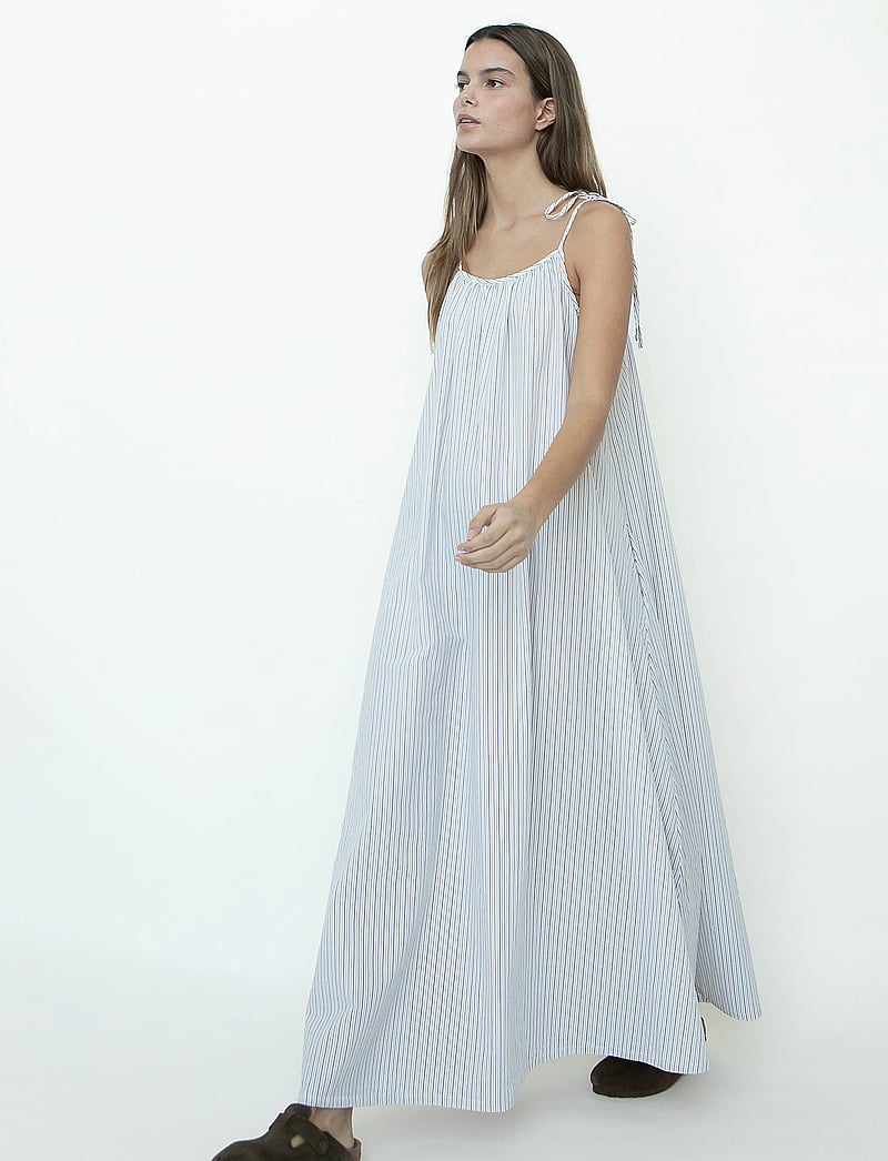 STUDIO FEDER - RIGMOR DRESS - POPLIN - sommerkjoler - tailor stripe - 5