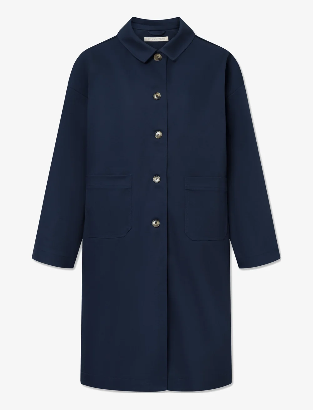 STUDIO FEDER - Felix Coat - kappor - navy - 1