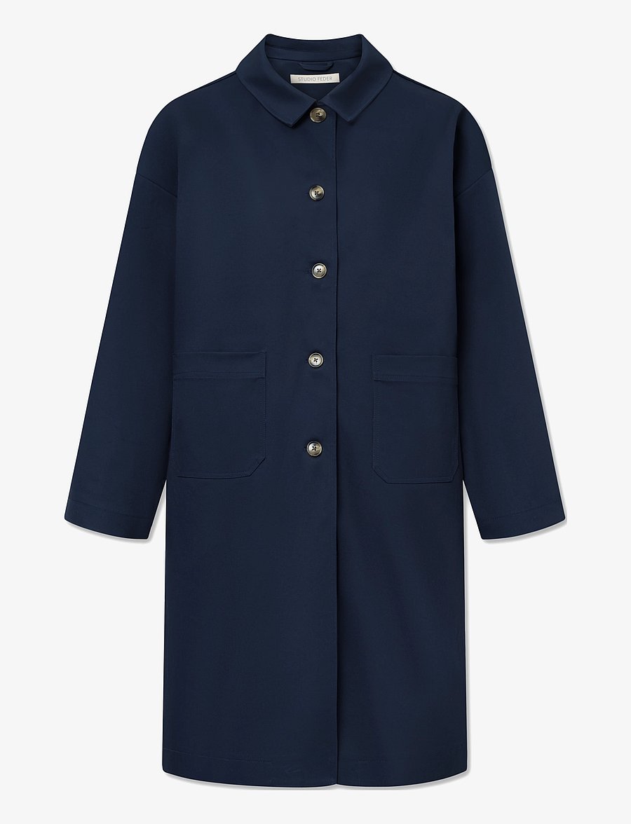 STUDIO FEDER - Felix Coat - mäntel - navy - 1