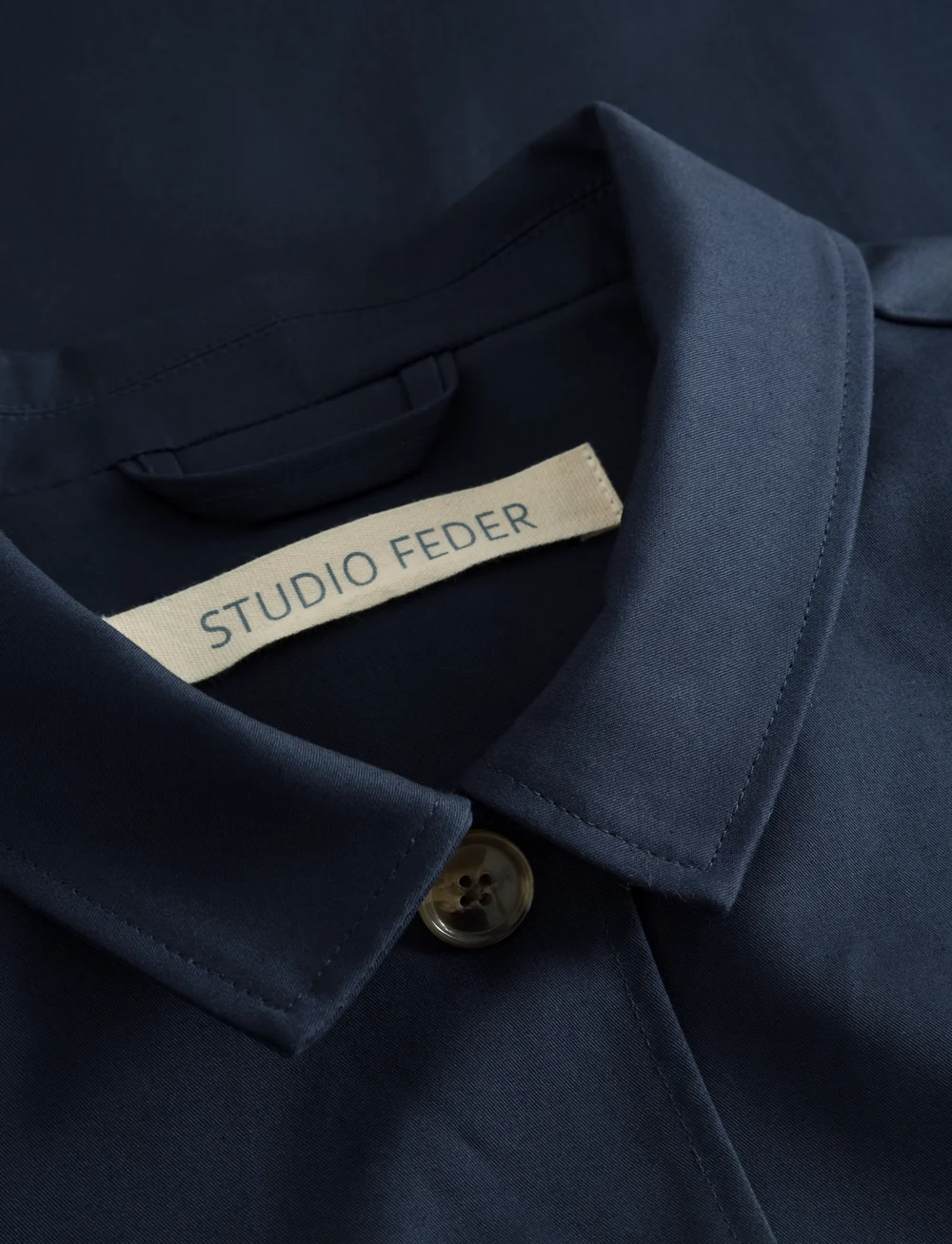 STUDIO FEDER - Felix Coat - kappor - navy - 3