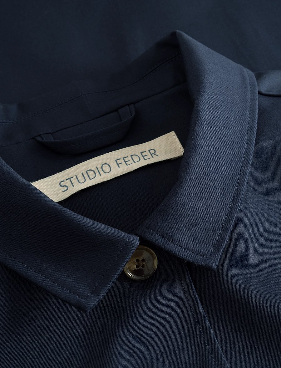 STUDIO FEDER - Felix Coat - mäntel - navy - 3