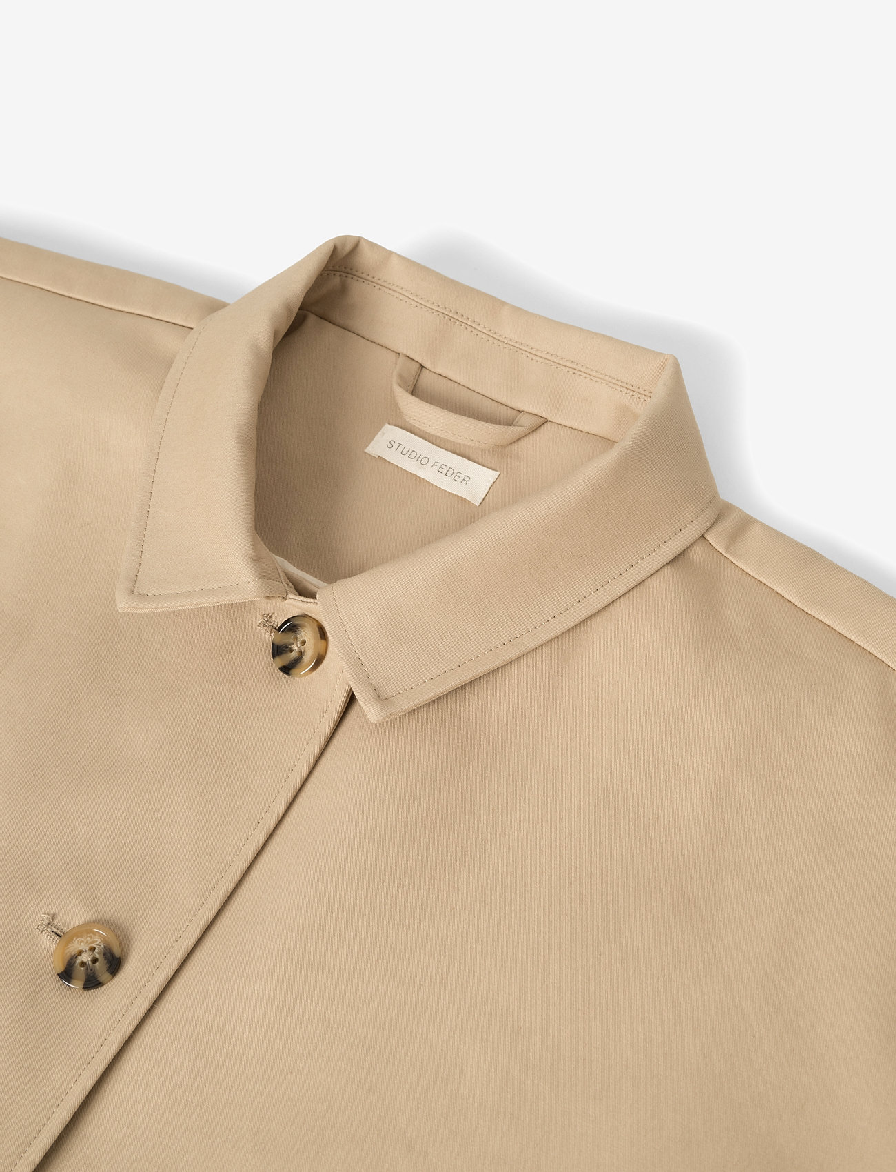 STUDIO FEDER - Felix Coat - wintermäntel - sand beige - 1