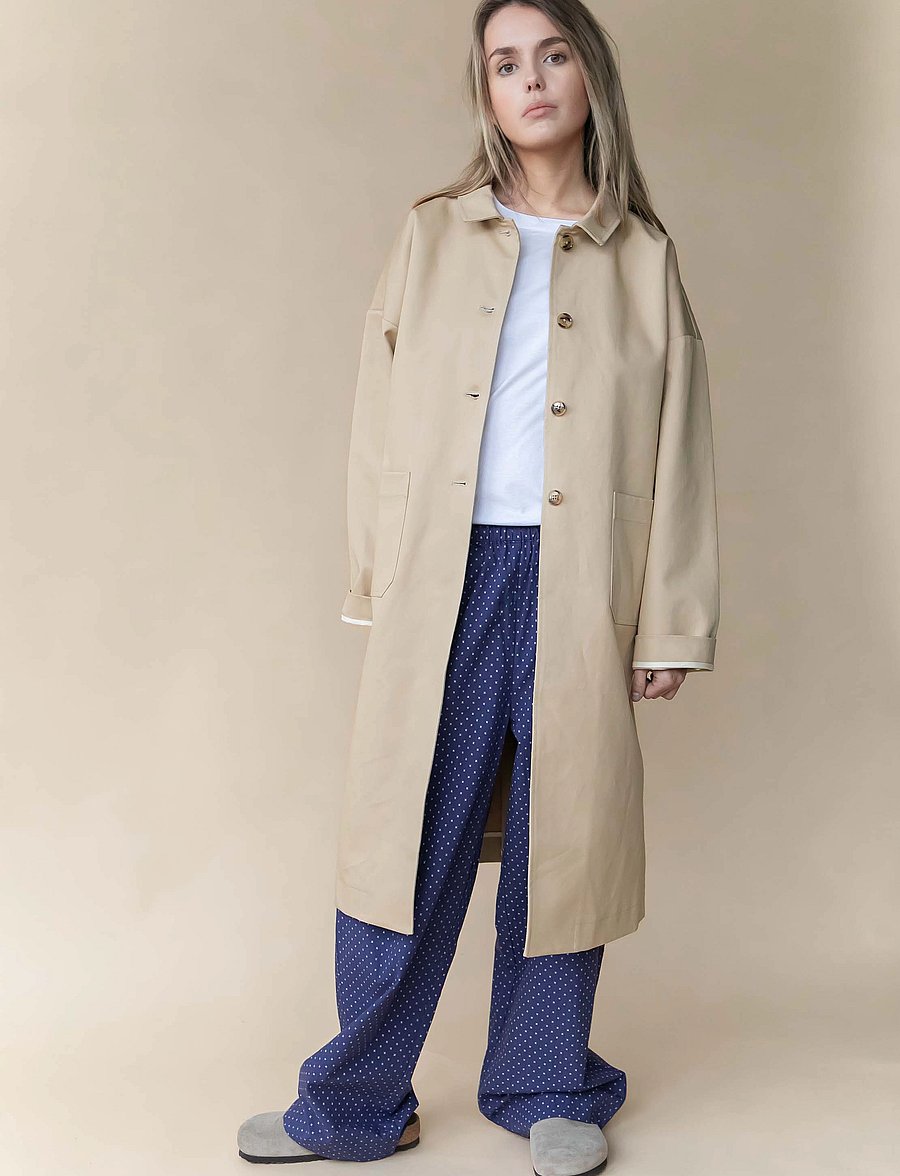STUDIO FEDER - Felix Coat - mäntel - sand beige - 0