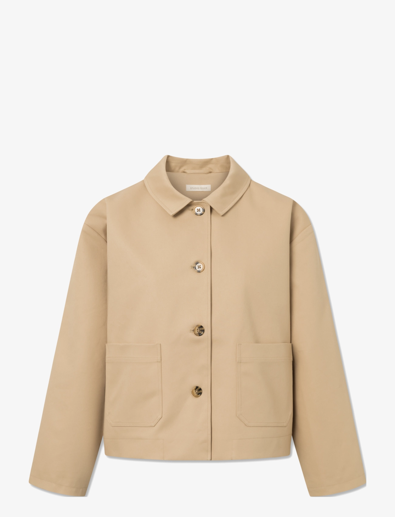 STUDIO FEDER Felina Jacke Beige - XL - Damen