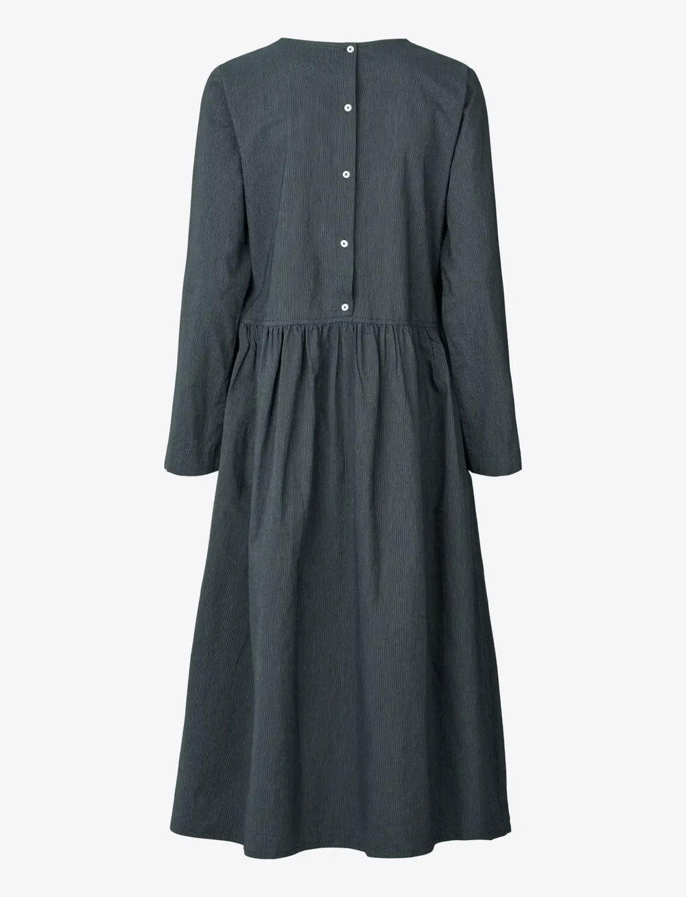 STUDIO FEDER - SABINE DRESS - COTTON - skjortklänningar - black pinstripe - 1