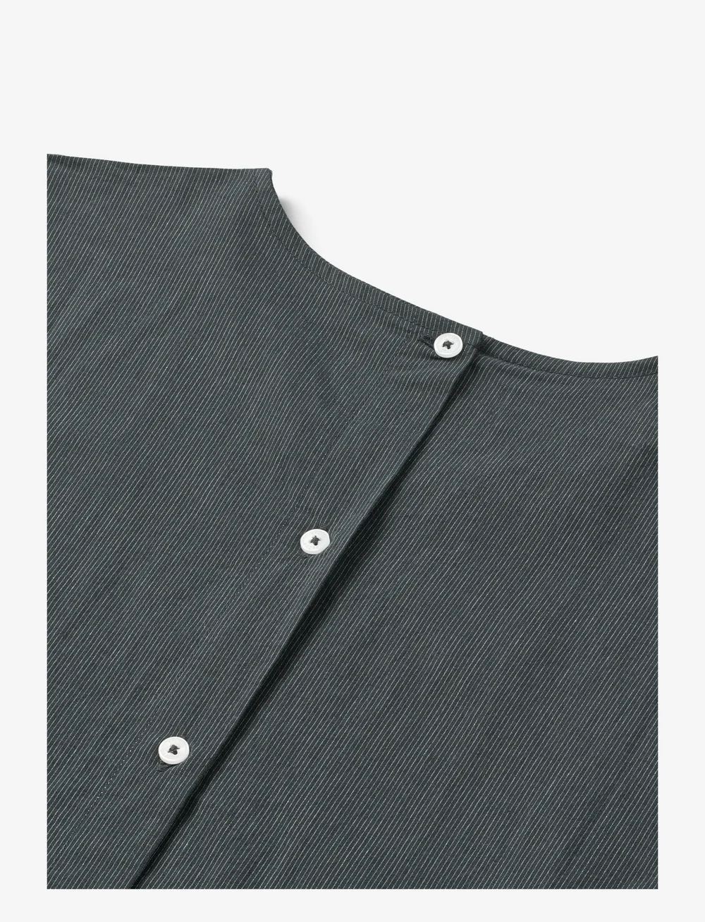 STUDIO FEDER - SABINE DRESS - COTTON - skjortklänningar - black pinstripe - 2