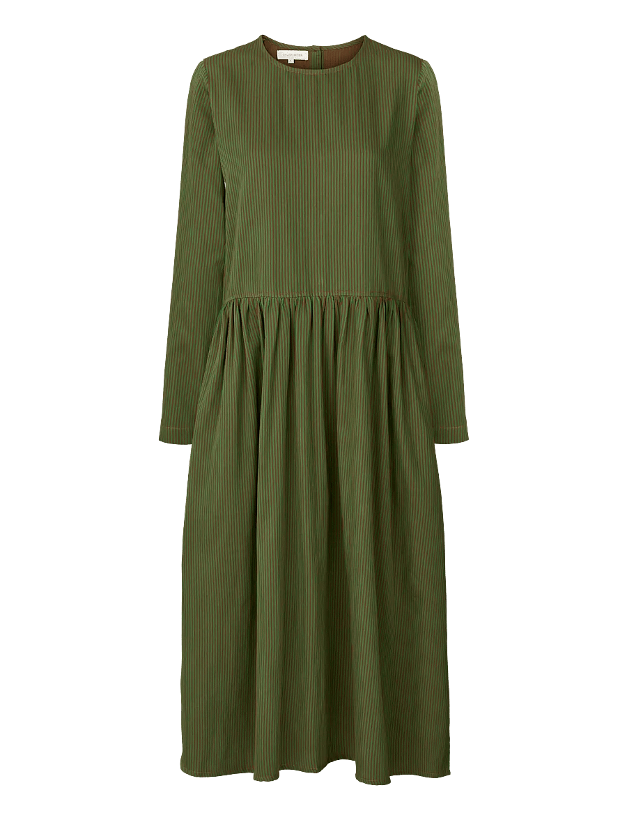 STUDIO FEDER - SABINE DRESS - COTTON - midi kjoler - picante - 0