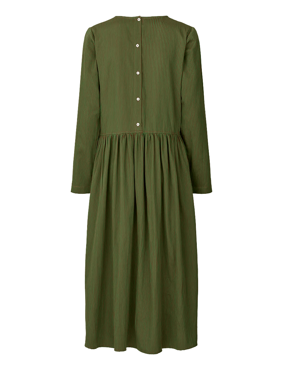 STUDIO FEDER - SABINE DRESS - COTTON - midi kjoler - picante - 1