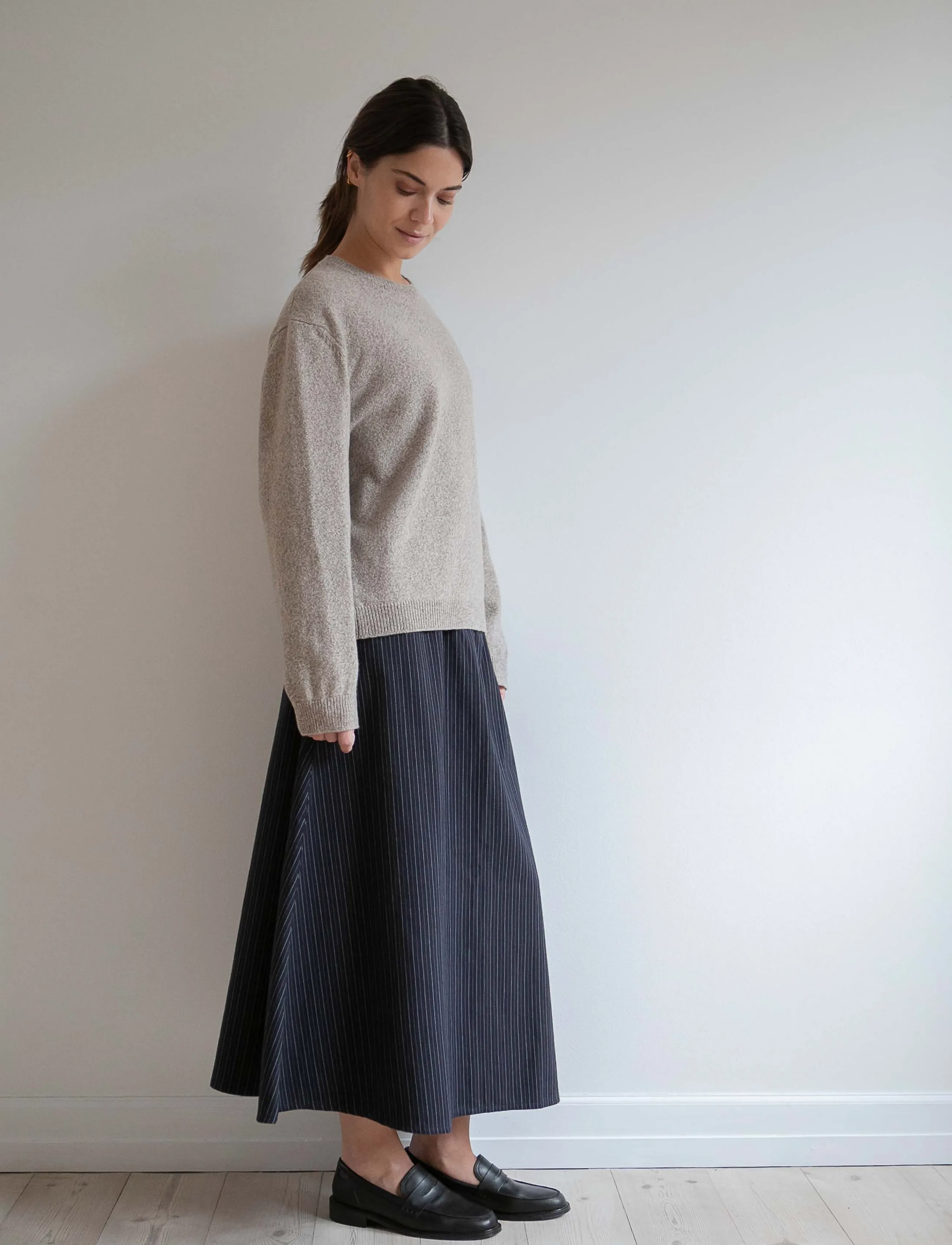 STUDIO FEDER - AGNES SKIRT - midi-röcke - classic pin - 2