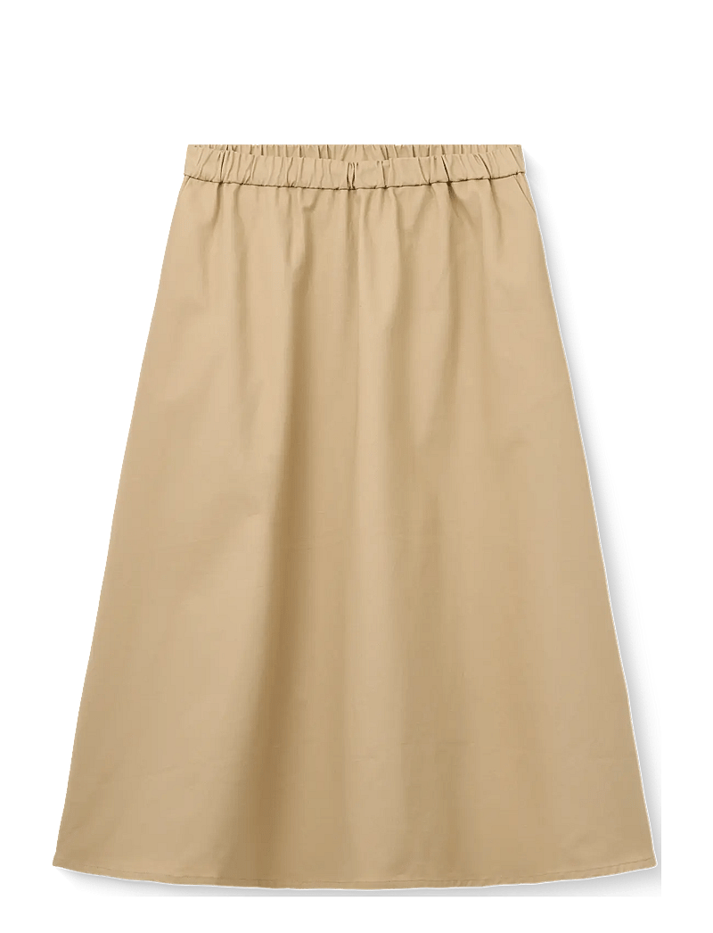 STUDIO FEDER - AGNES SKIRT - midi-röcke - sand beige - 1