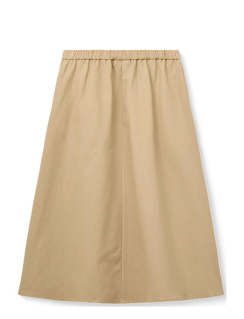 STUDIO FEDER - AGNES SKIRT - midi-röcke - sand beige - 2