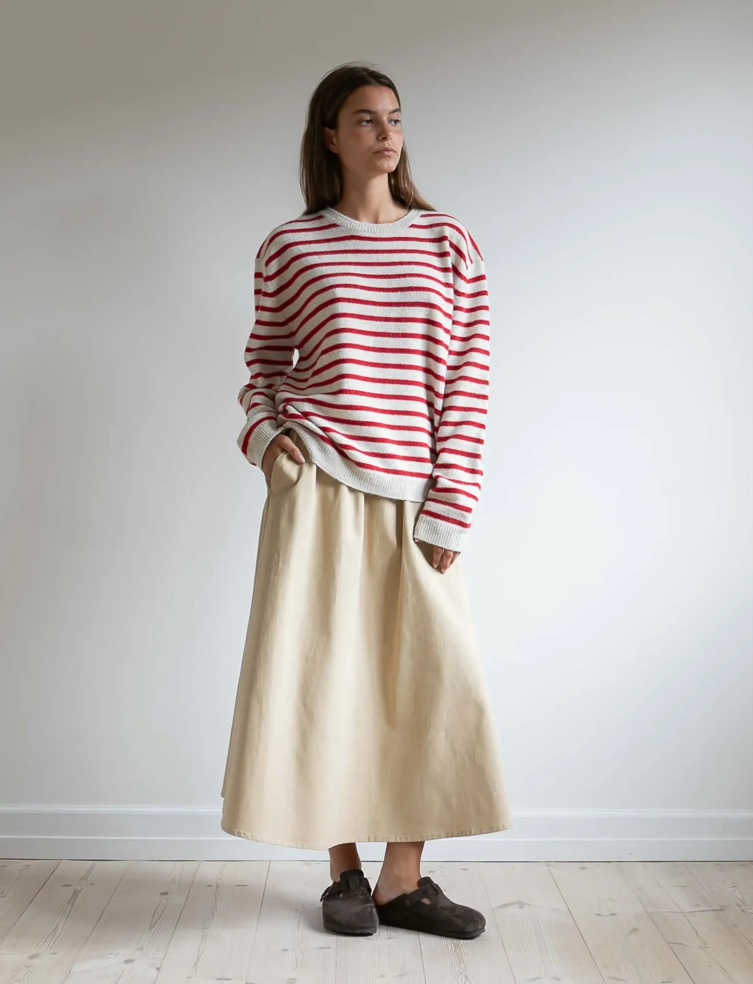 STUDIO FEDER Agnes Skirt midikjolar dam – bild 5