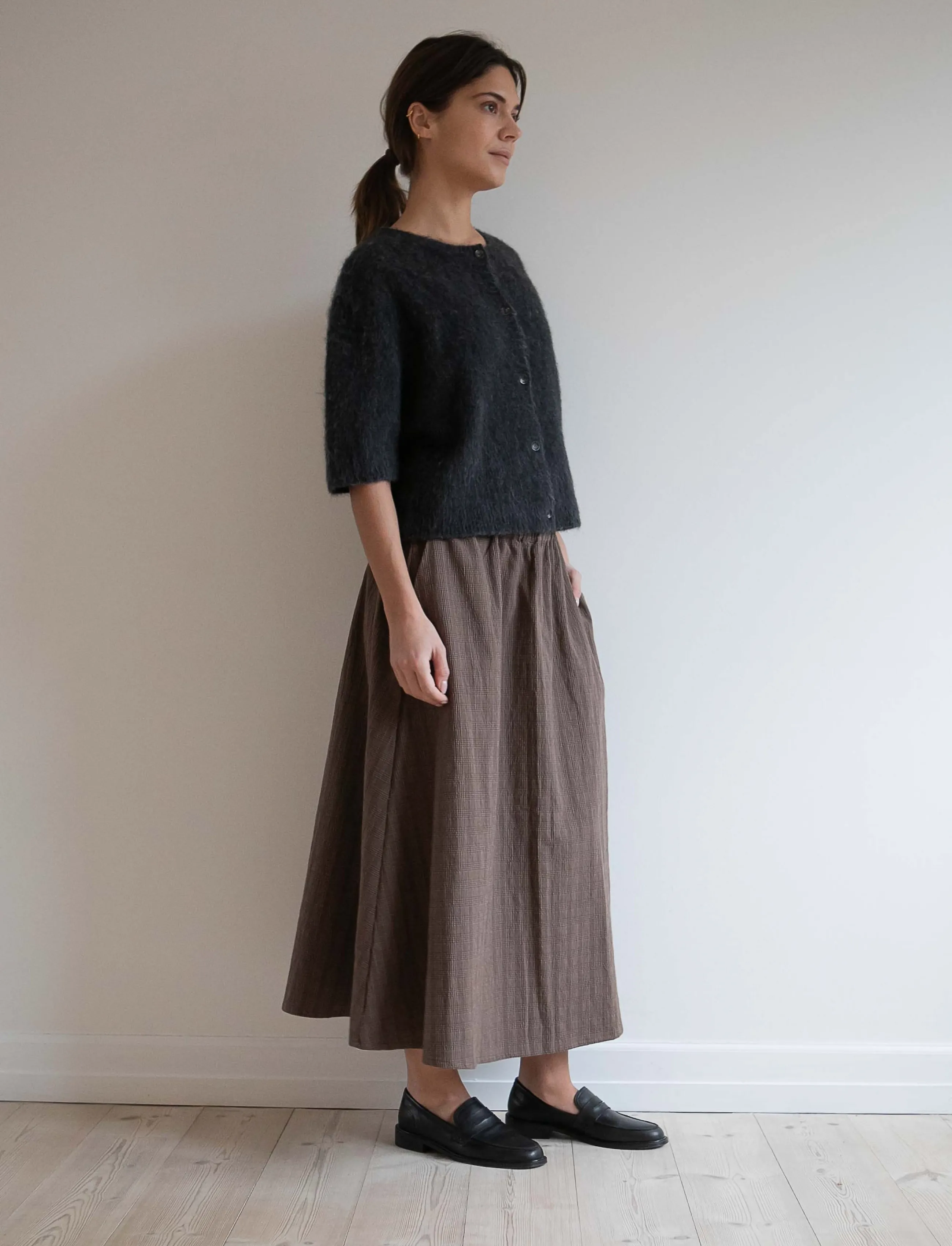 STUDIO FEDER - AGNES SKIRT - maxi skirts - bruno check - 3