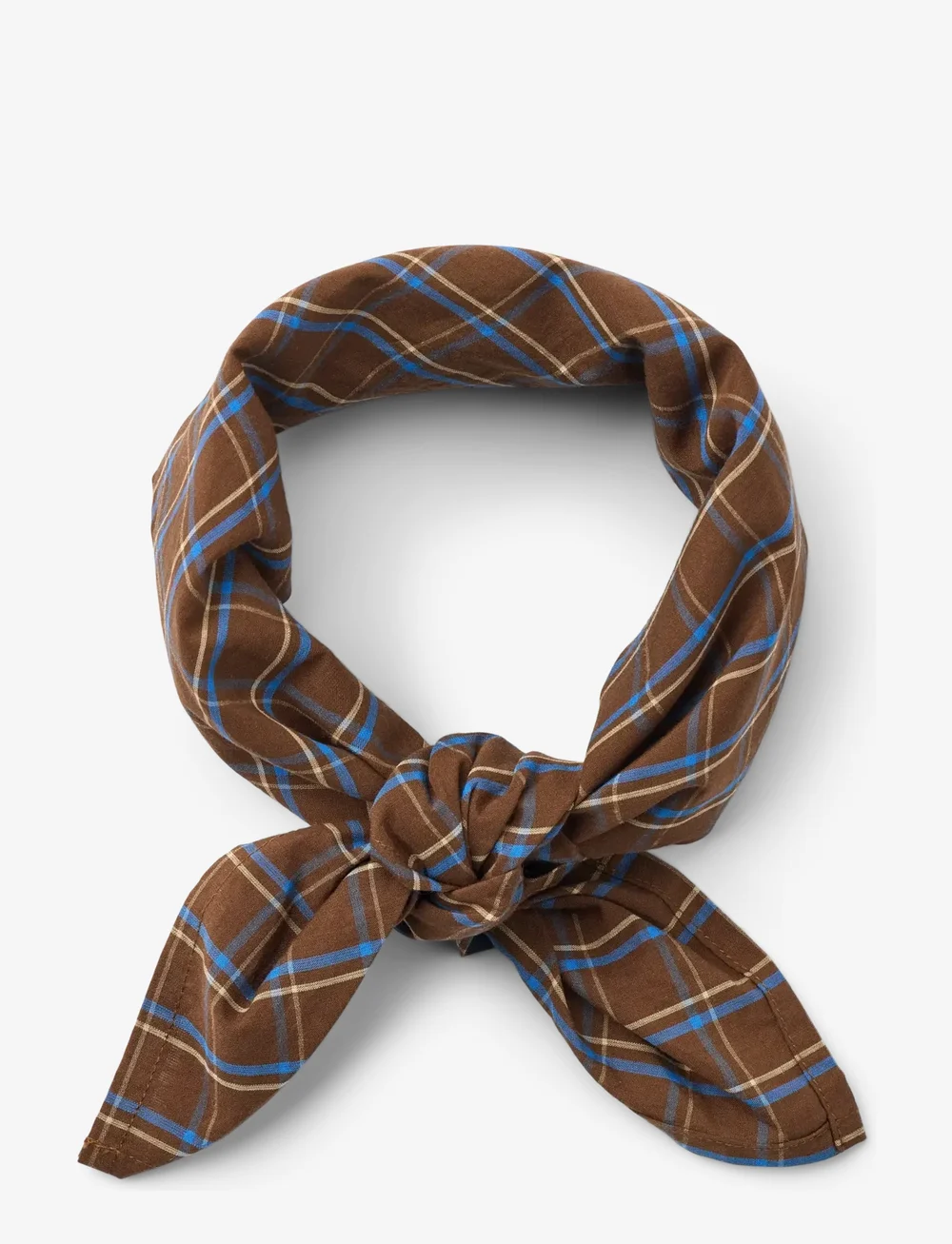 STUDIO FEDER - NICO SCARF - POPLIN - sjalar - chestnut - 0