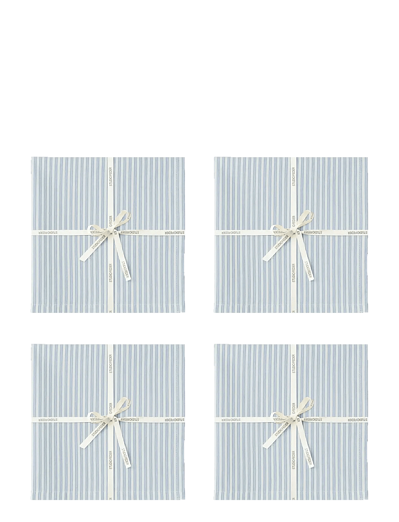 STUDIO FEDER - Livia Napkin - stoffservietten - beach stripe - 0