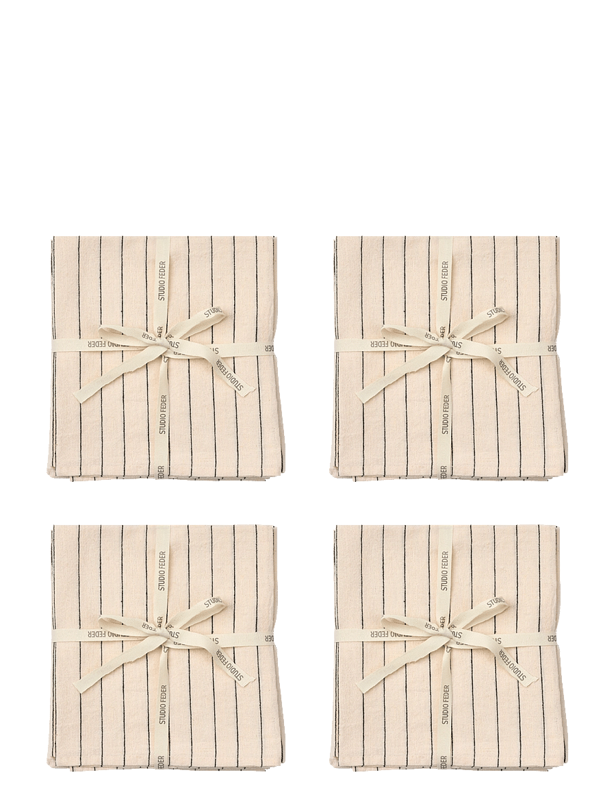 STUDIO FEDER - LIVIA NAPKIN 4-PACK - stoffservietten - pirouette - 0