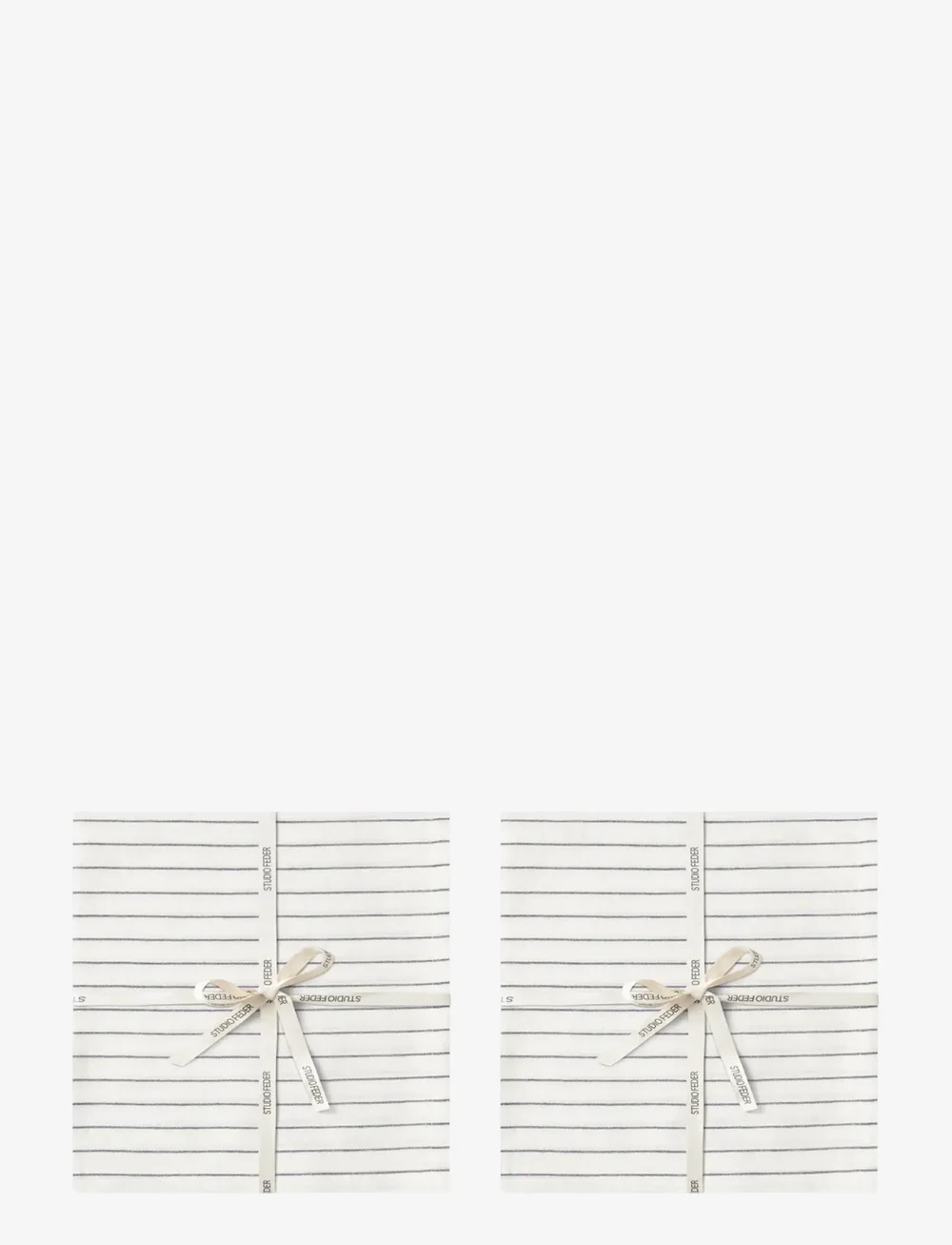 STUDIO FEDER - LIVIA NAPKIN - linen- & cotton napkins - blue pin - 0