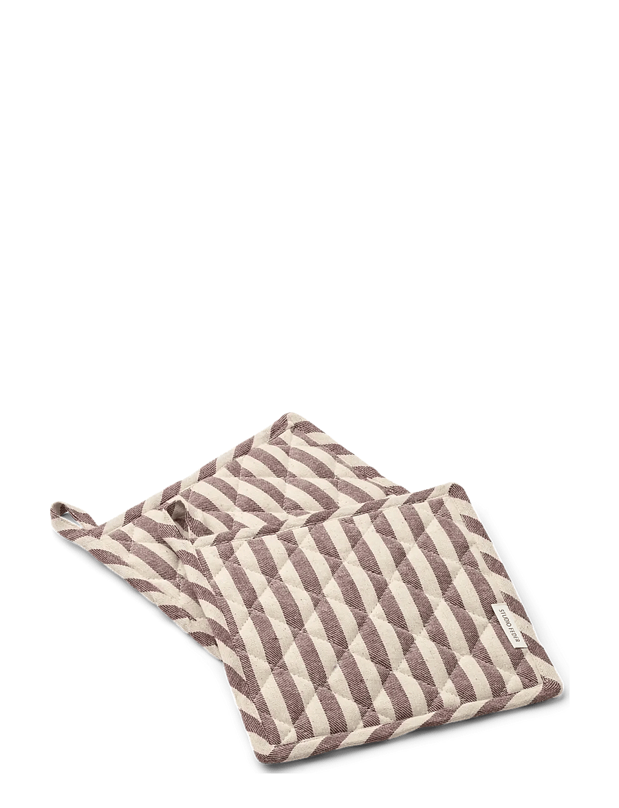 STUDIO FEDER - ADA POT HOLDER 2-PACK - COT/LIN - laveste priser - automne - 0