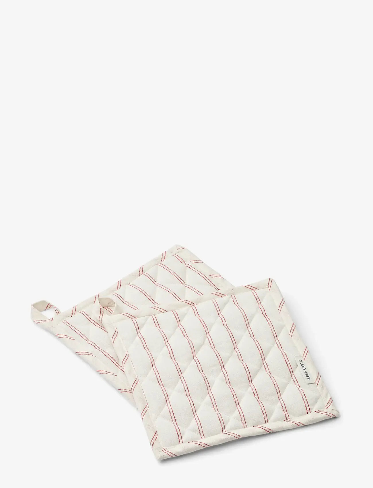 STUDIO FEDER - ADA POT HOLDER 2-PACK - grydelapper & ovnhandsker - red river - 1